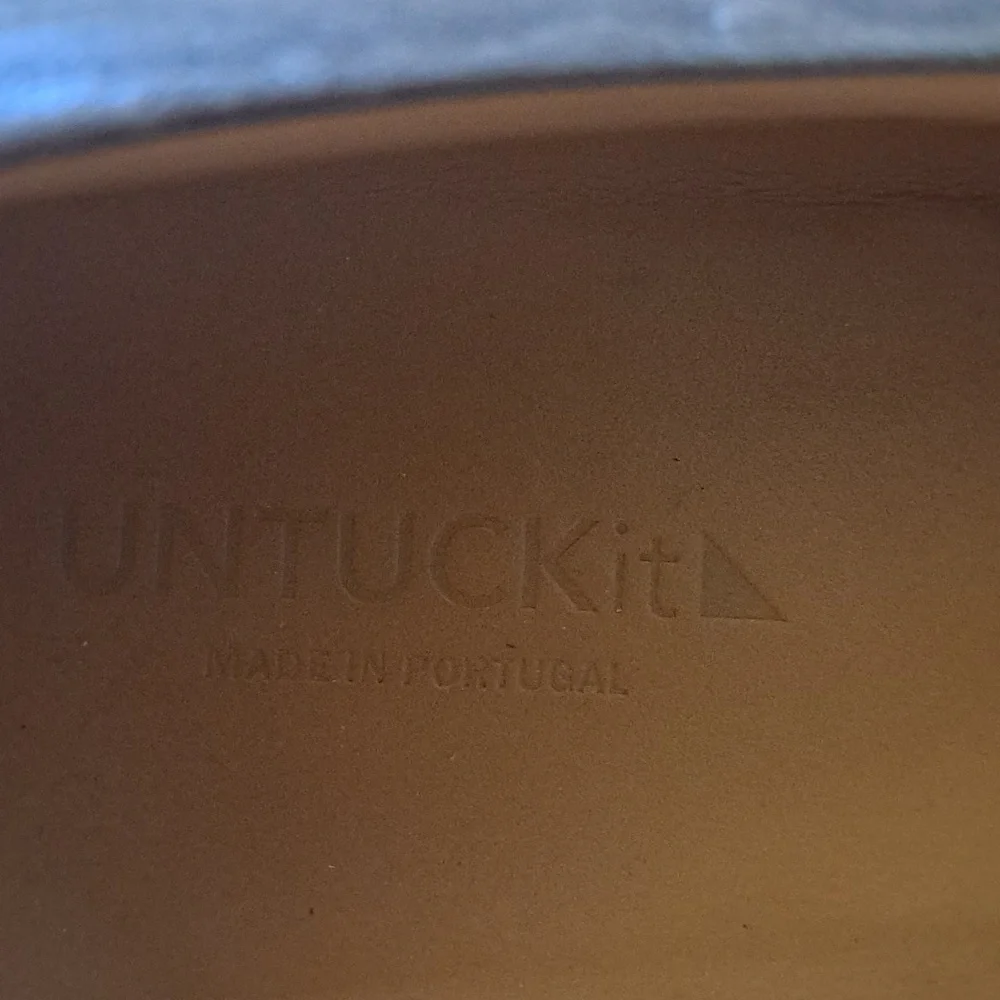 UNTUCKit‎ Mens Brown Suede/Leather Slip-On Loafer Sneakers White Soles S-10.5